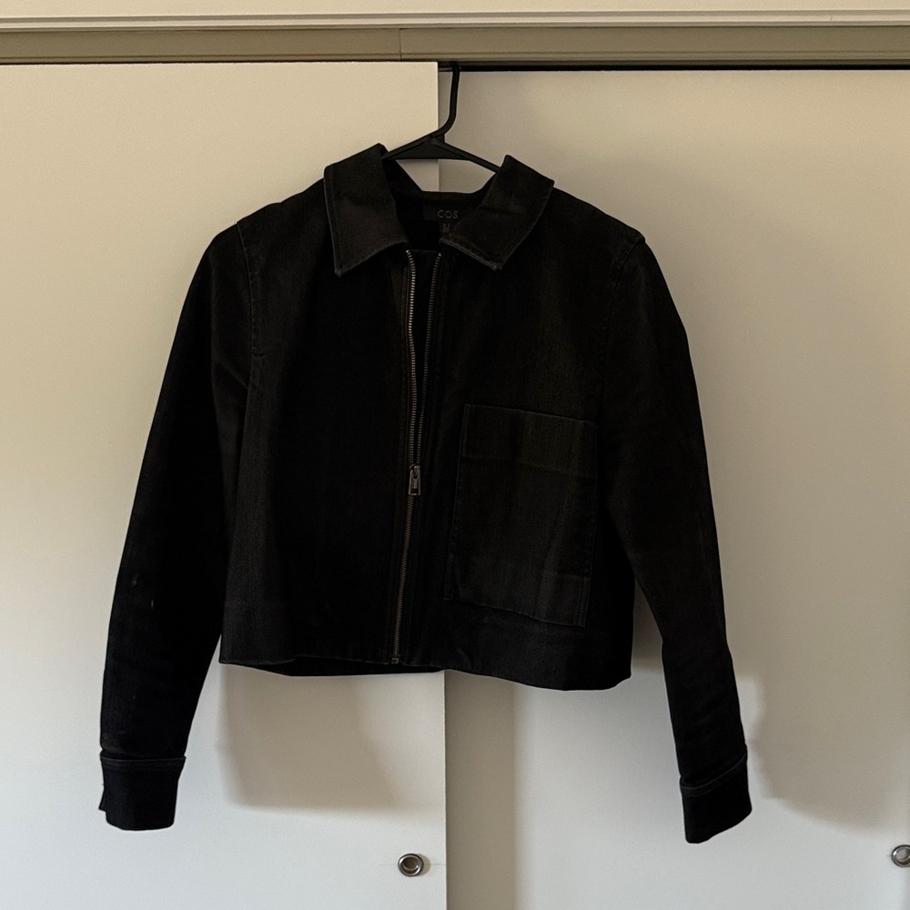 COS Women's Black Denim Jacket